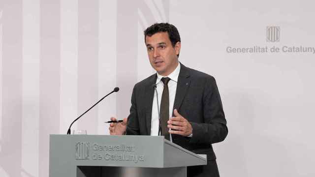 El director de la Agencia Catalana del Agua, Samuel Reyes / DAVID ZORRAKINO - EUROPA PRESS