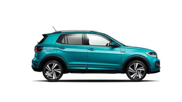 Imagen lateral del Volkswagen T Cross