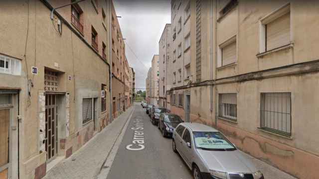 Carrer Siete Partidas de Mataró donde se ha producido el incidente de intento de okupar una vivienda / GOOGLE STREET VIEW