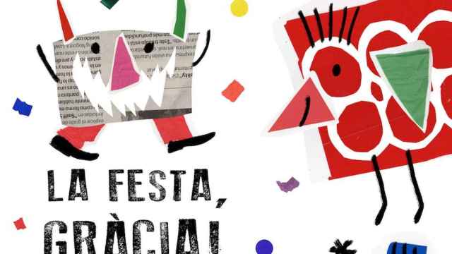 Parte del cartel oficial de la Fiesta Mayor de Gràcia 2019 / FESTA MAJOR DE GRÀCIA