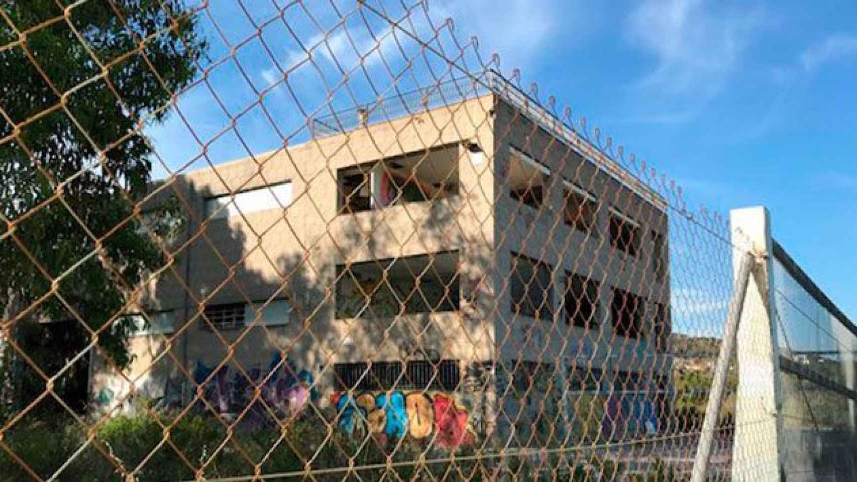 Imagen de la fábrica abandonada de Teià, en Barcelona / ACN