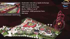 Ferrari Land tendrá el acelerador más alto de Europa.