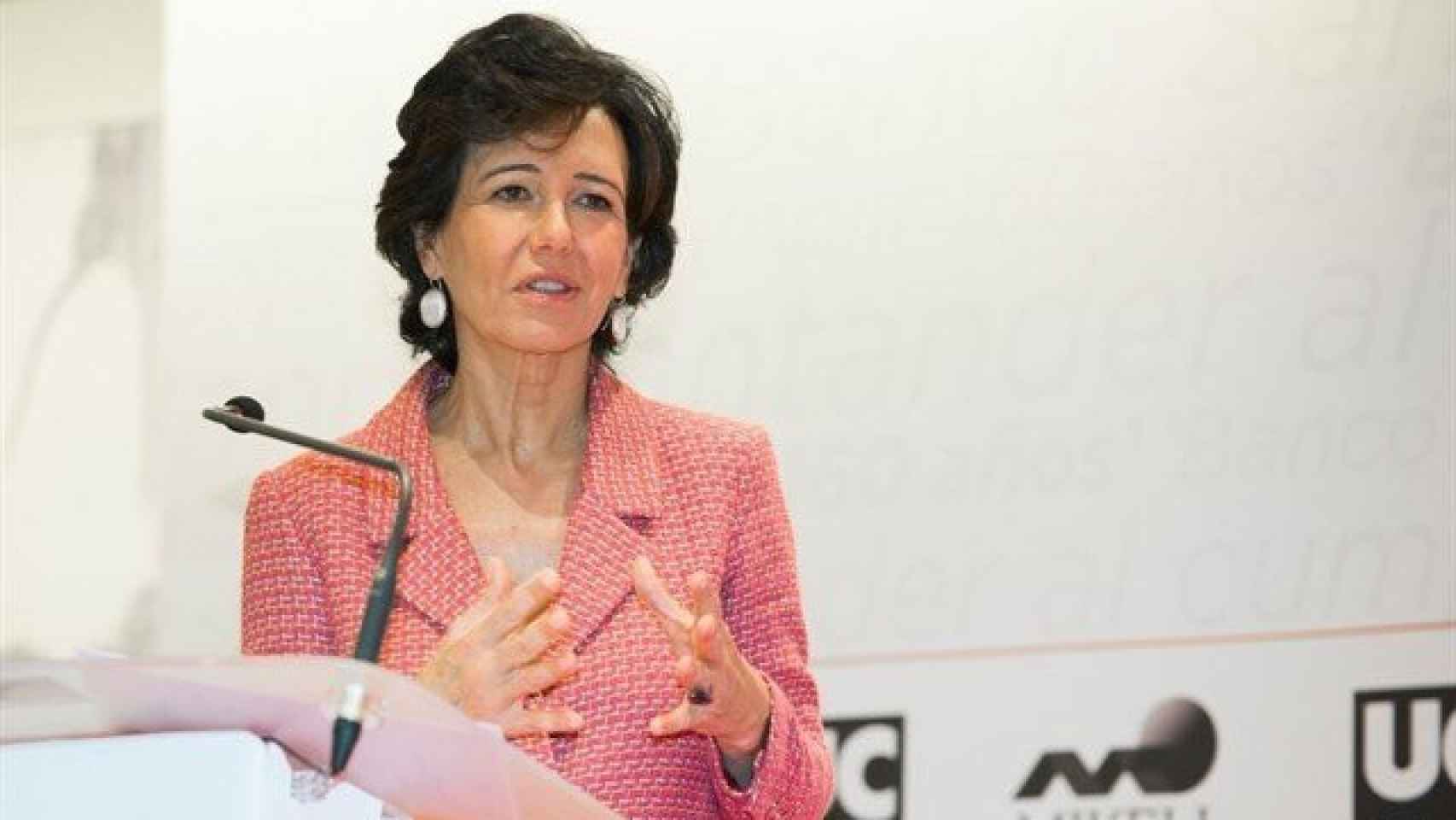 La presidenta del Banco Santander, Ana Botín / CG