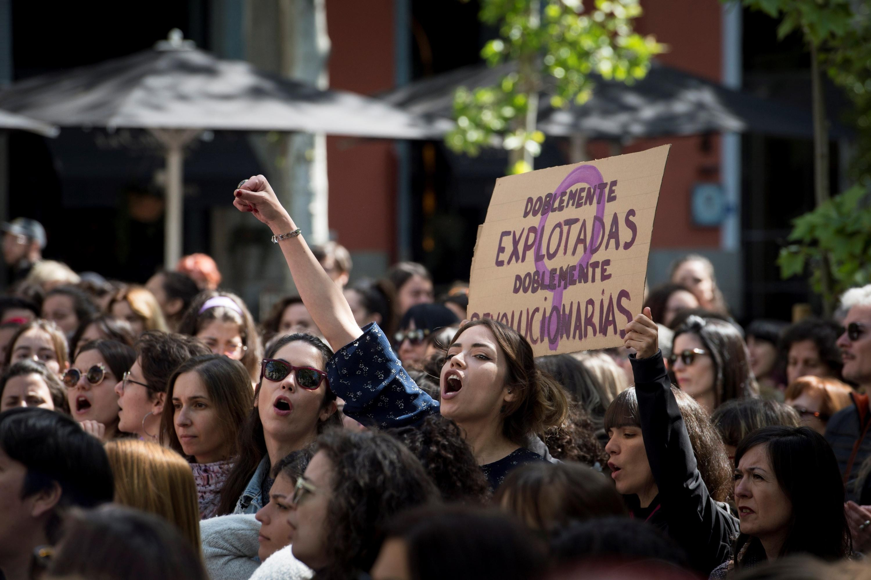 Una protesta feminista / EFE