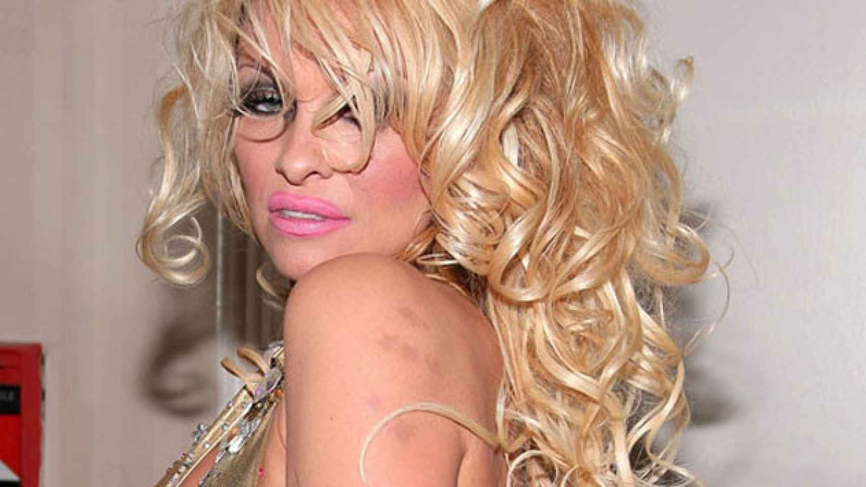 La actriz Pamela Anderson, durante un evento promocional / CG