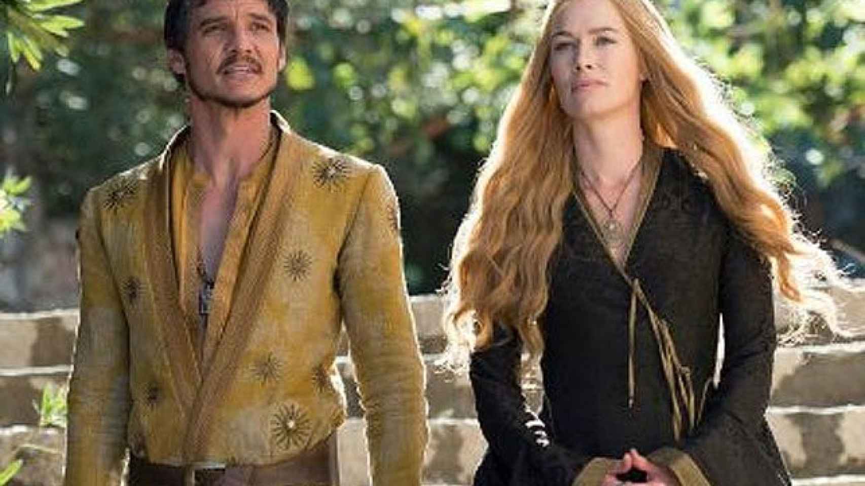 La 'víbora' de Dorne, a la izquierda, con la reina regente Cersey Lannister