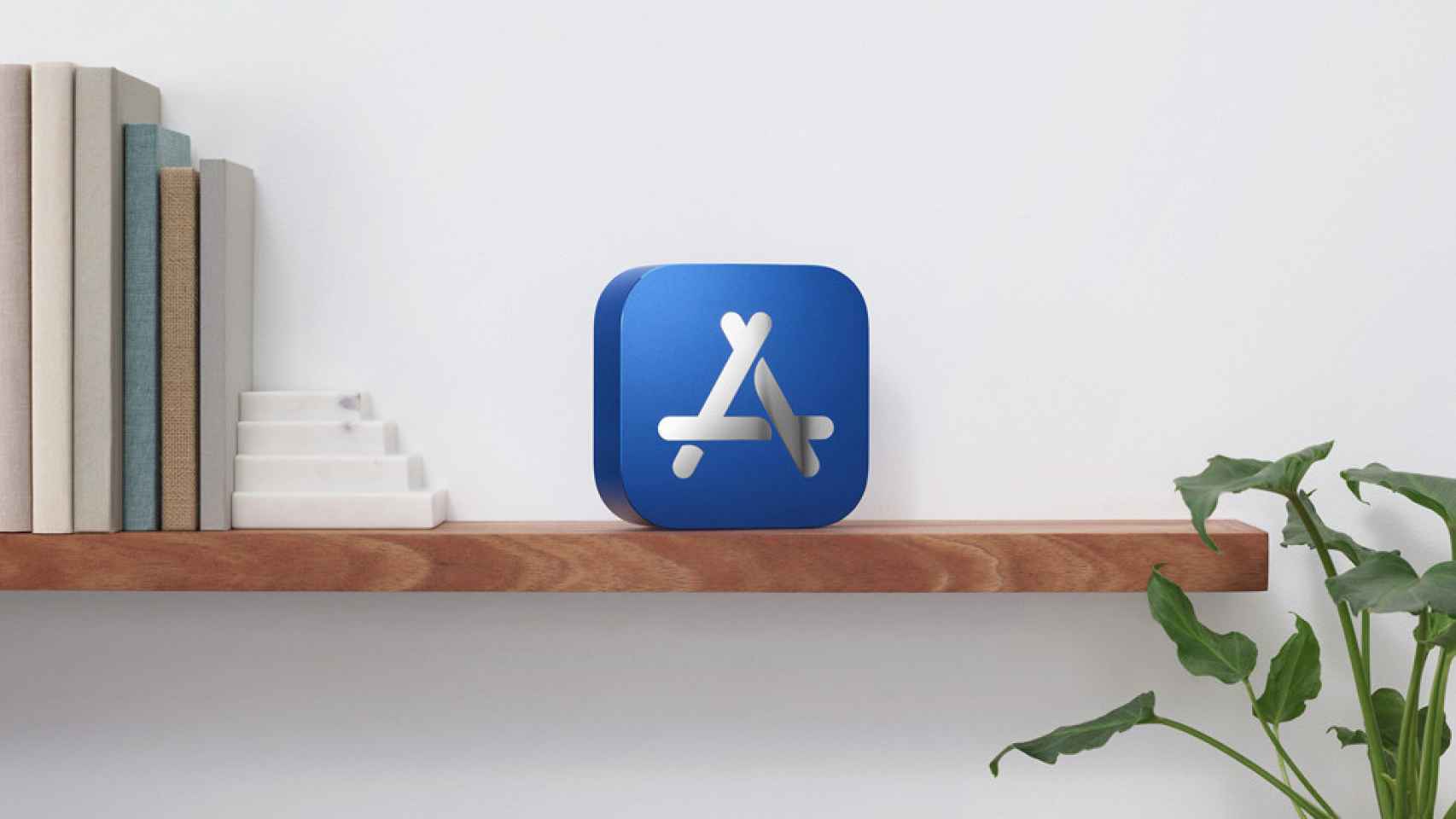 El logo de la tienda de aplicaciones online de Apple