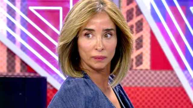 María Patiño pierde un diente en pleno directo / MEDIASET