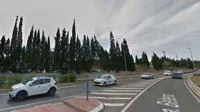 La carretera de Godella, donde la saltó la mujer de un coche para evitar se violada / GOOGLE MAPS