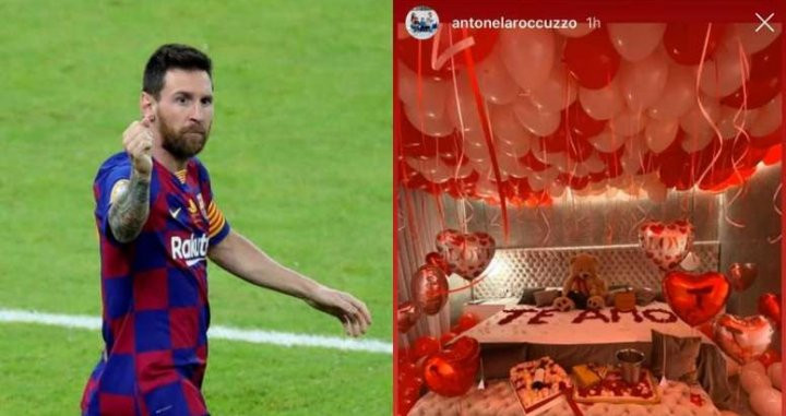 El detalle de Messi a Antonella por San Valentín | REDES