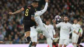 Gabriel Jesus marca el primer gol contra el Real Madrid / EFE
