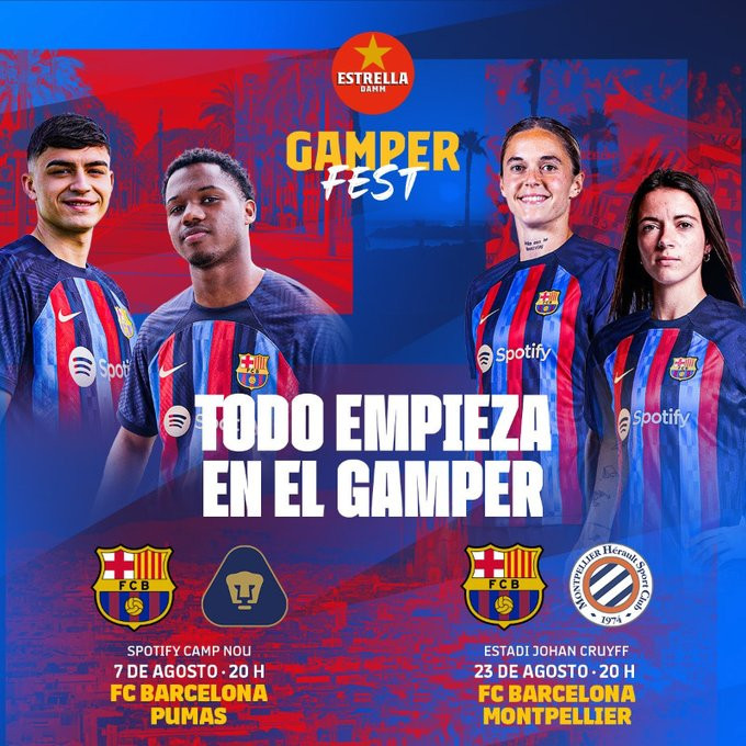 La imagen promocional de los rivales del Barça para el Trofeo Joan Gamper / FCB