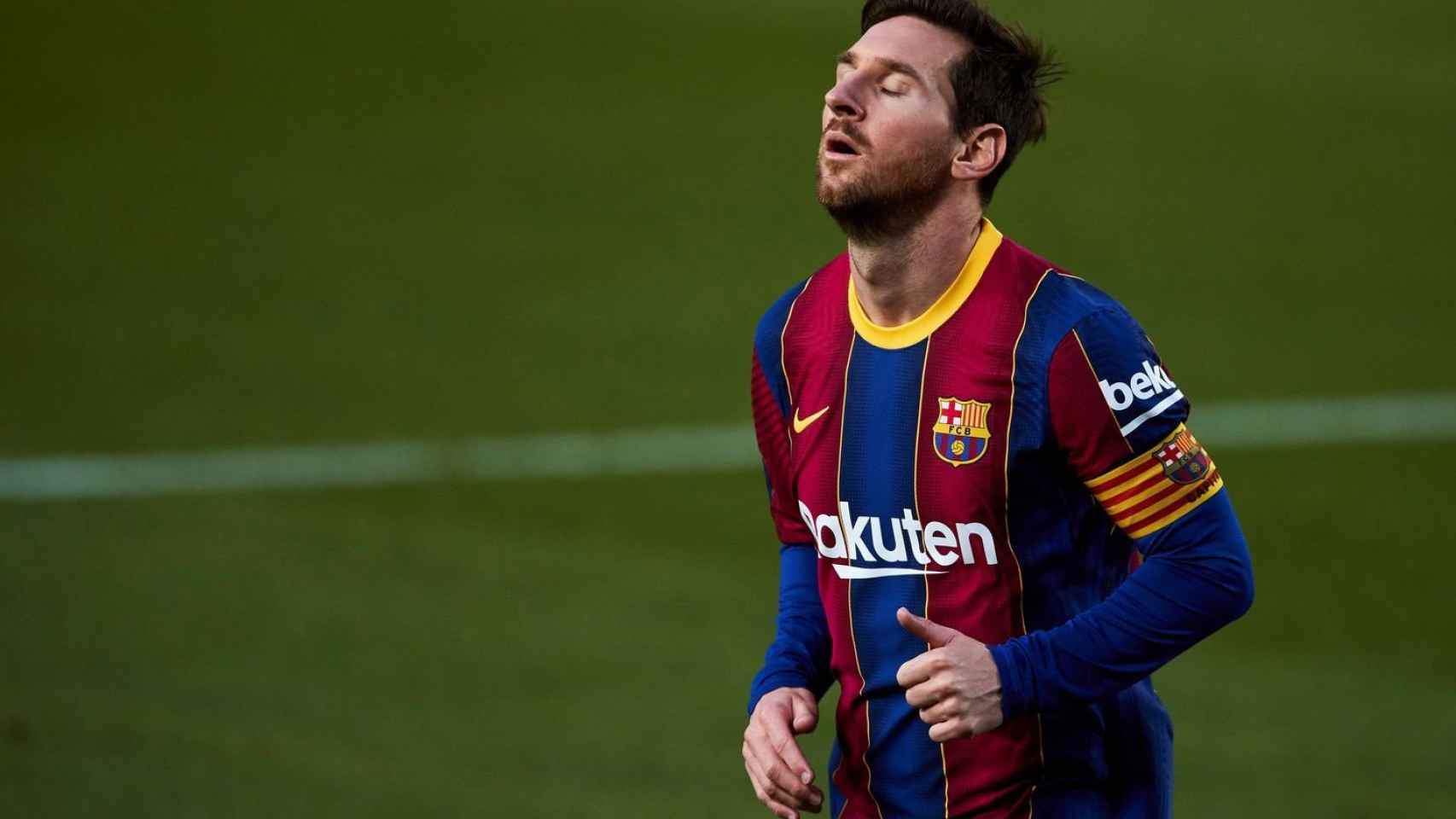 Leo Messi, en un partido con el Barça | EFE