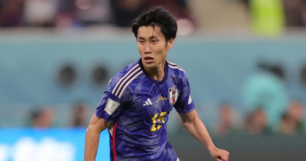 Daichi Kamada, en un partido disputado con la selección japonesa / EFE