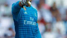 Keylor Navas en su último partido con el Real Madrid / EFE