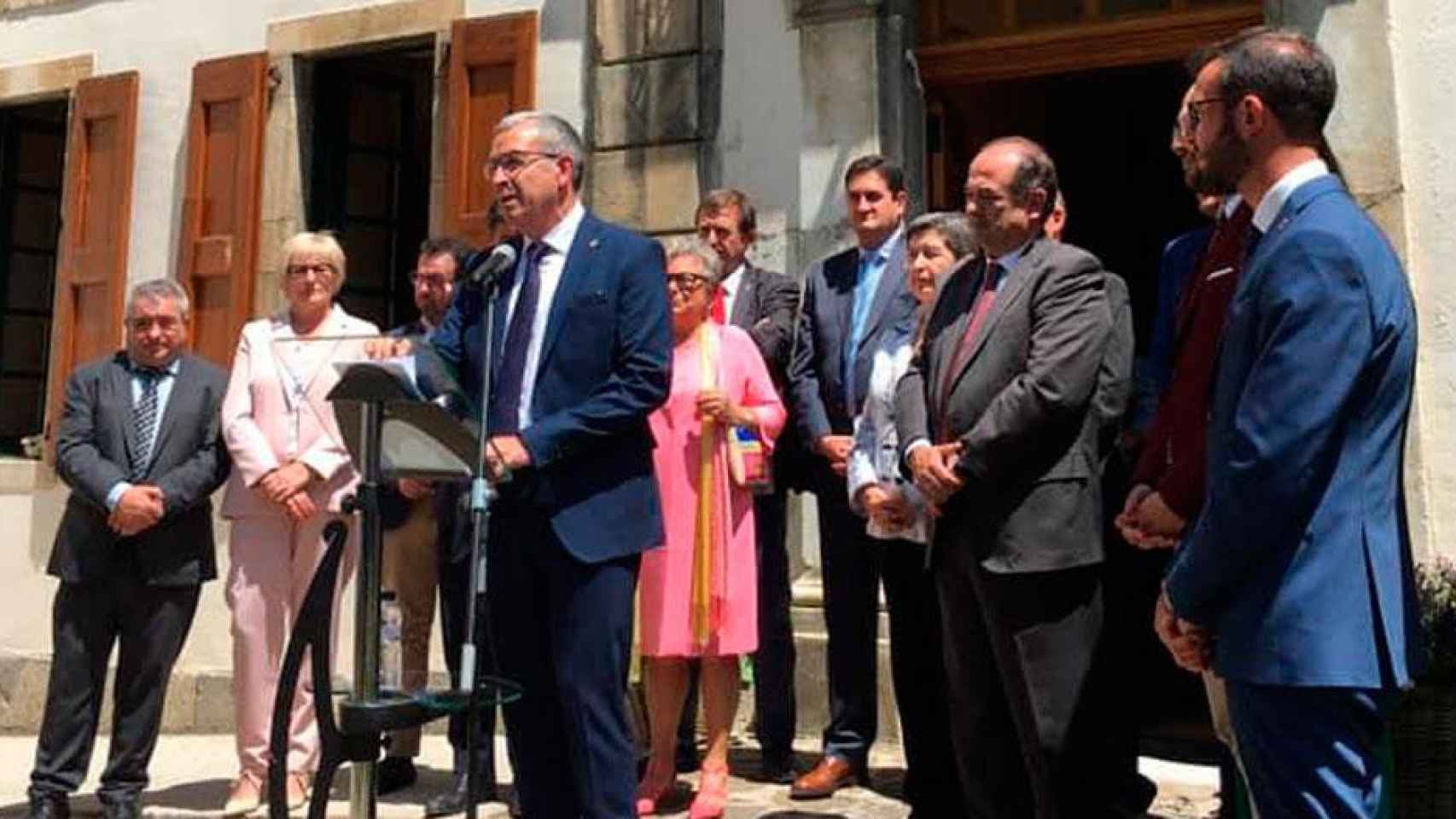 Paco Boya toma posesión del cargo de 'sindic' de la Vall d'Arán