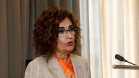 La ministra de Hacienda y Función Pública, María Jesús Montero, en Málaga el pasado viernes / A. PÉREZ MECA - EUROPA PRESS