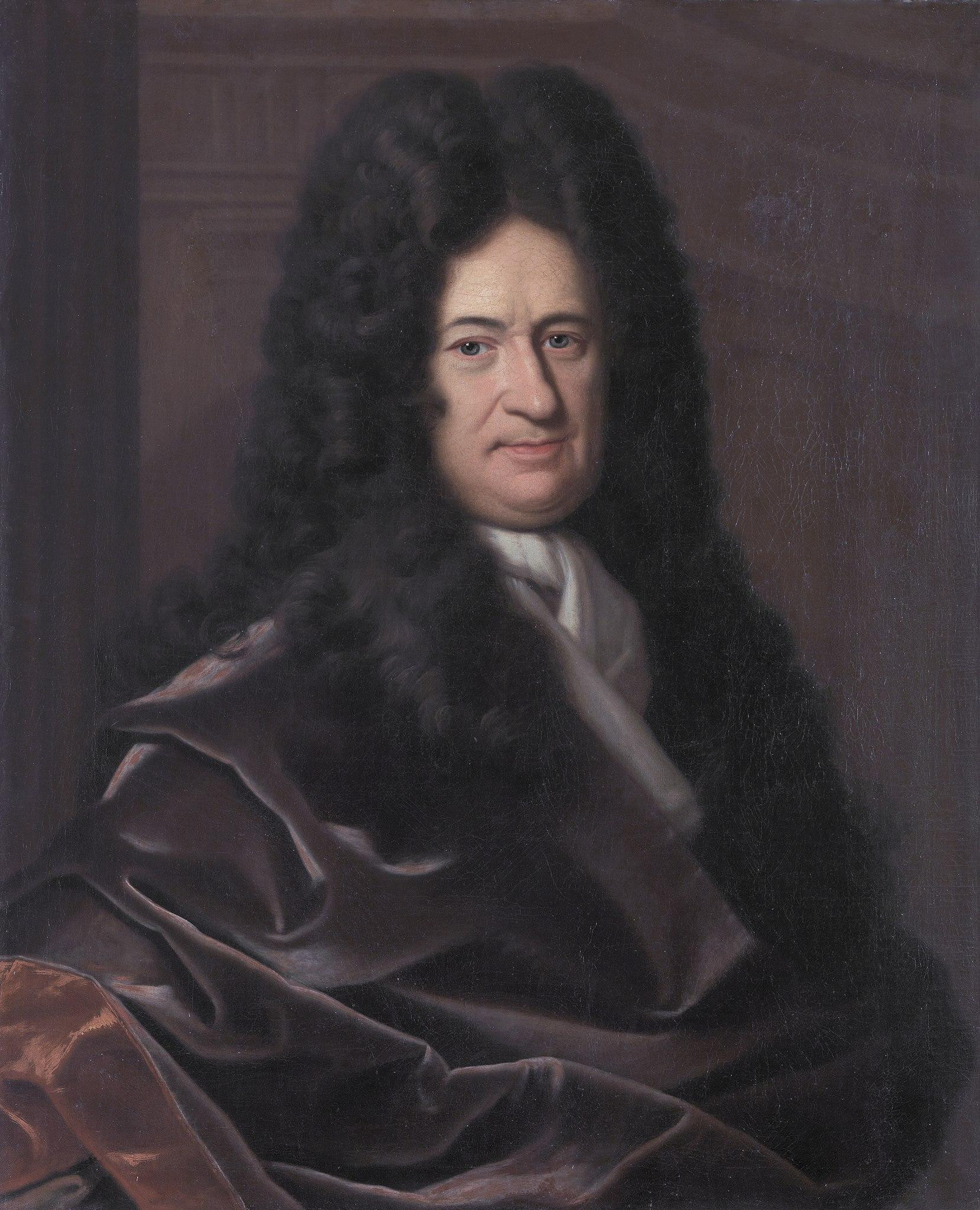 Retrato del filósofo y matemático Gottfried Wilhelm Leibniz (1729) / CHRISTOPH B. FRANCKE