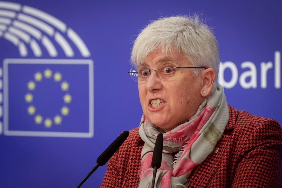 Clara Ponsatí, eurodiputada de JxCat, en el Parlamento Europeo