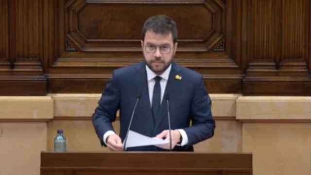 El presidente de la Generalitat, Pere Aragonès / PARLAMENT.CAT