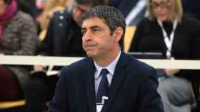 El mayor de los Mossos d'Esquadra Josep Lluís Trapero ante la Audiencia Nacional / EFE