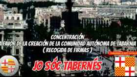 Convocatoria de manifestación a favor de Tabarnia en Barcelona en enero / CG