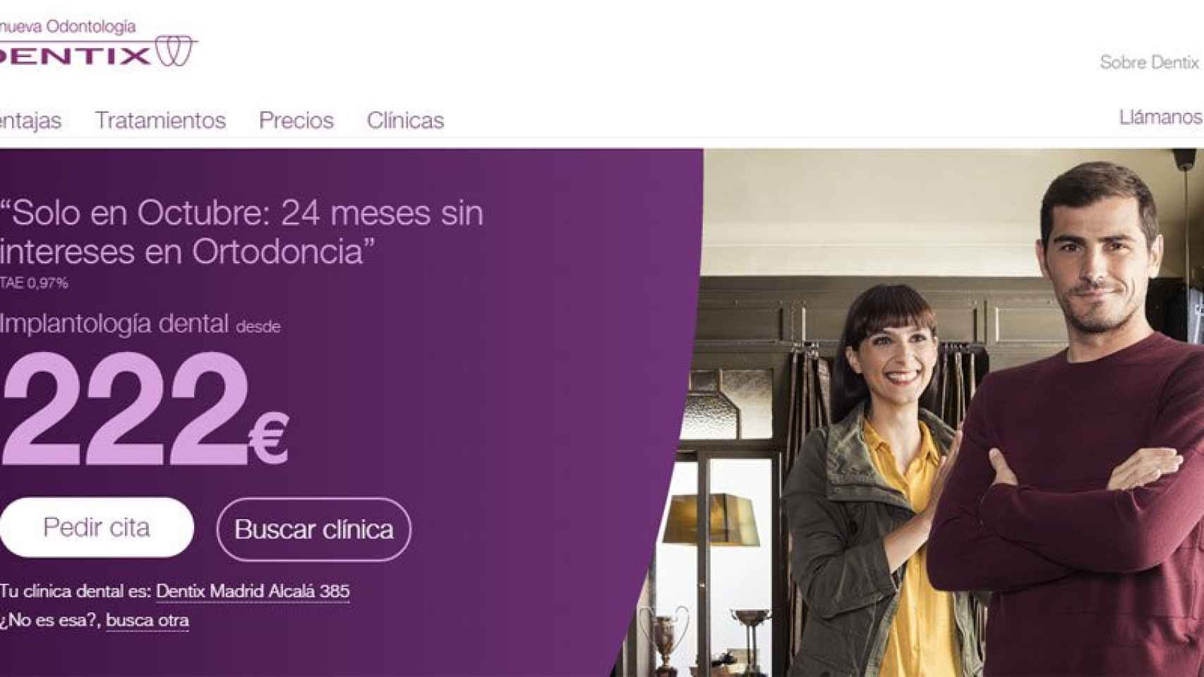 Iker Casillas en el anuncio de la clínica dental 'low cost', Dentix