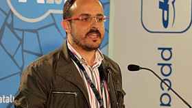 El líder del PP en el Ayuntamiento de Tarragona, Alejandro Fernández