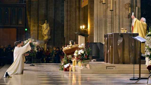 Interior de la Catedral de Notre-Dame