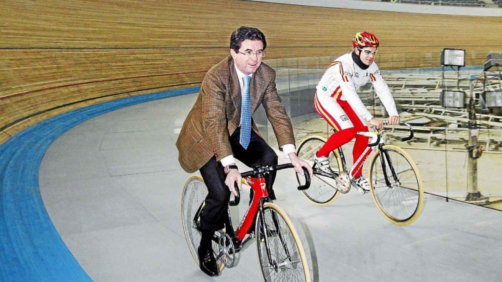 Jaume Matas en una imagen de promoción del Mundial de Ciclismo de 2007 / TWITTER