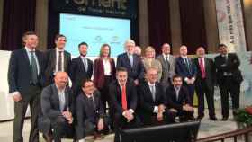 Los ponentes del VI Industrial Meeting 'Hacia una estrategia energética para la industria', en Foment del Treball / EP