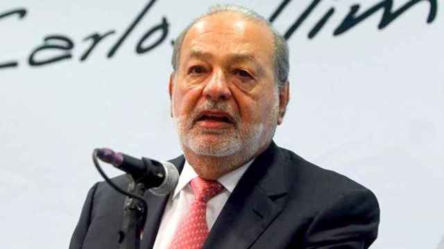 Carlos Slim, primer accionista de la constructora española FCC y de la promotora Realia / EFE