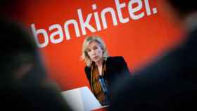 La consejera delegada de Bankinter, María Dolores Dancausa, en una comparecencia anterior / EFE