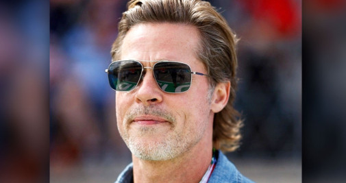 El actor Brad Pitt, con gafas de Etnia Barcelona / Cedida