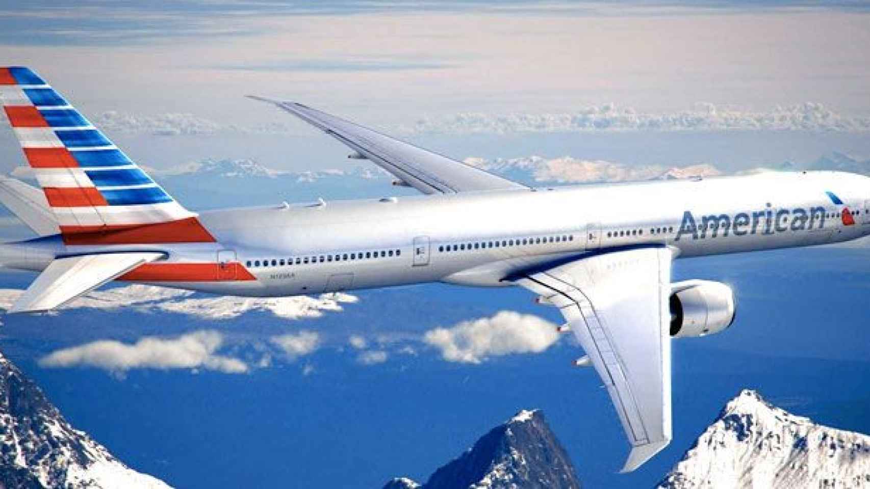 Imagen promocional de uno de los aviones de la flota de American Airlines / CG