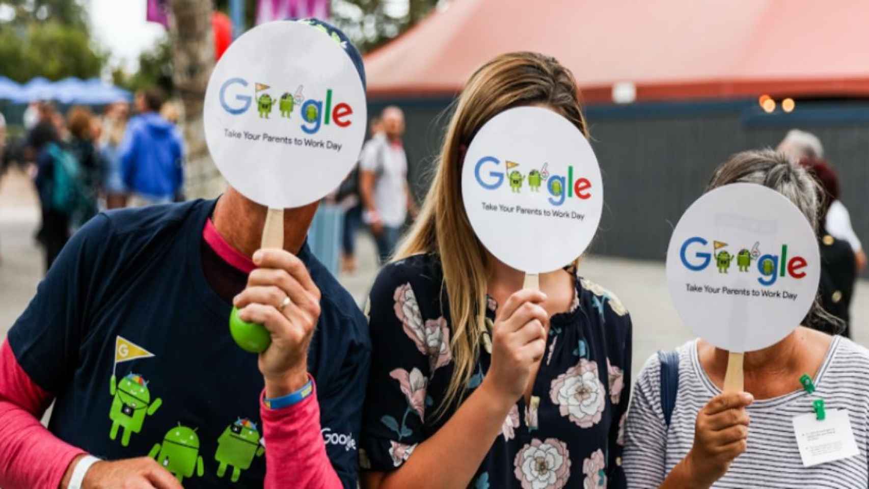 Un grupo de trabajadores de Google / GOOGLE