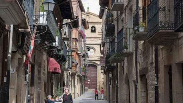 Imagen de Laguardia, uno de los pueblos con túneles bajo sus calles / BODEGA VALDELANA