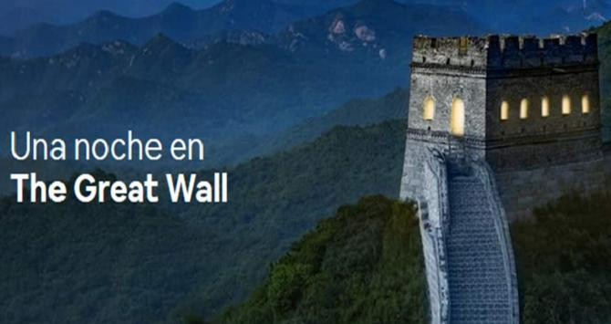 Promoción Airbnb en la Muralla China / AIRBNB