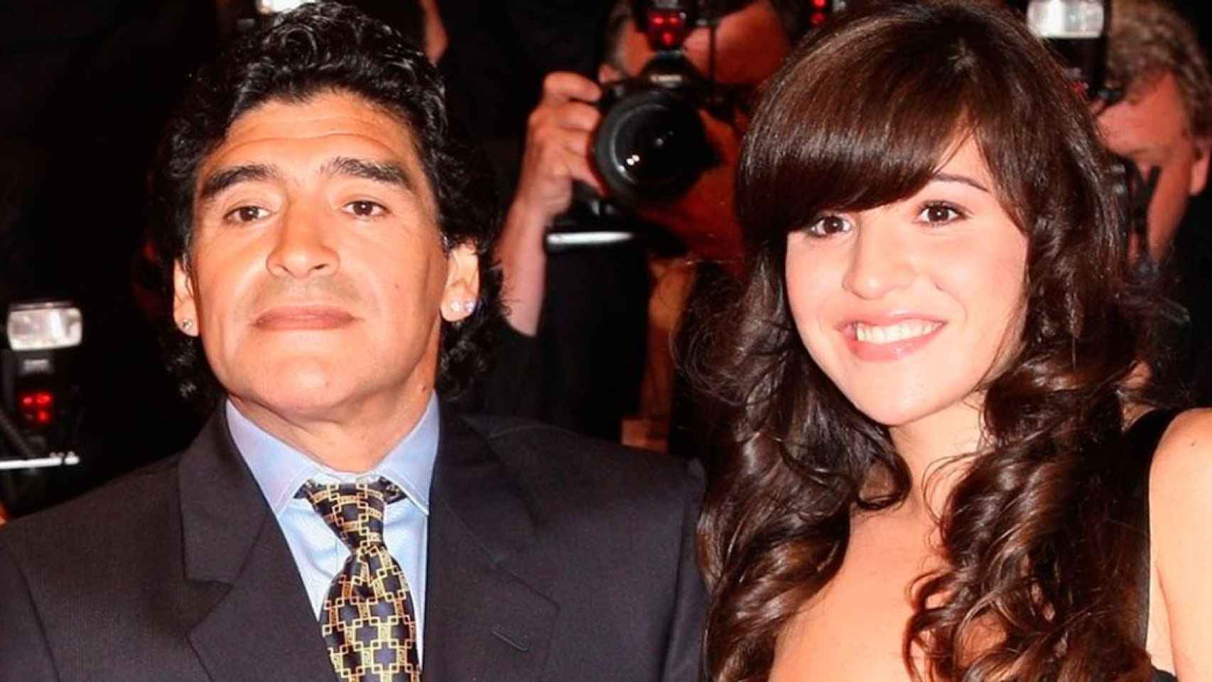 Imagen de Maradona y su hija Gianinna /EUROPA PRESS