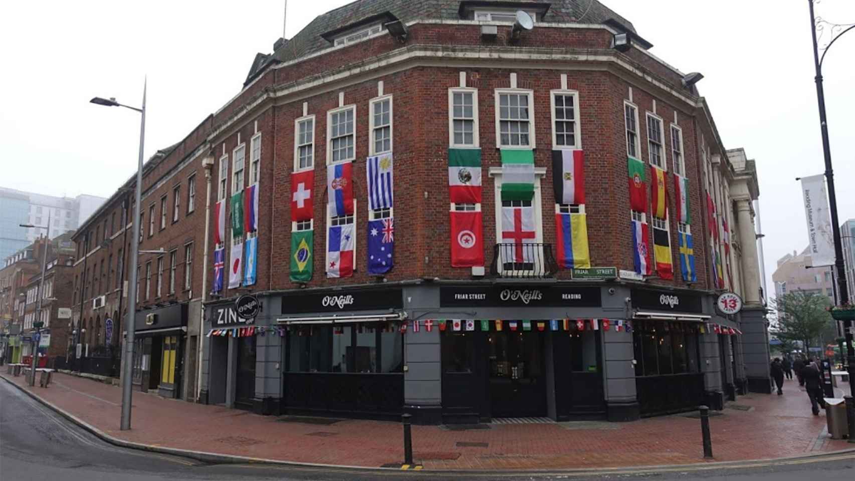 Un pub de Reading (Reino Unido) donde un hijo mató a su padre / GOOGLE