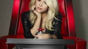 Shakira en la foto promocional de La Voz