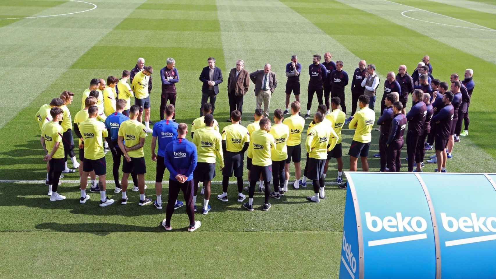 La última sesión de entrenamiento de jugadores del Barça | FCB