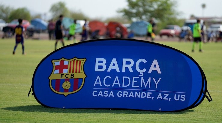 Barca Academy banner