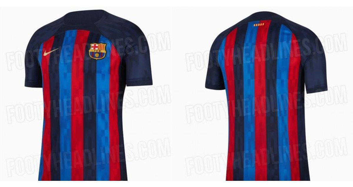La nueva camiseta del Barça para la temporada 2022 23 Footy Headlines