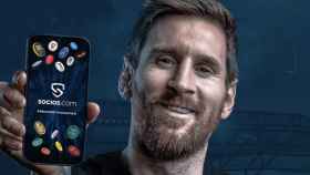 Lionel Messi, uno de los rostros que representan a 'socios.com' / Redes