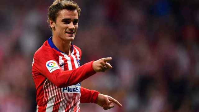 Una foto de Antoine Griezmann durante un partido con el Atlético de Madrid / Twitter