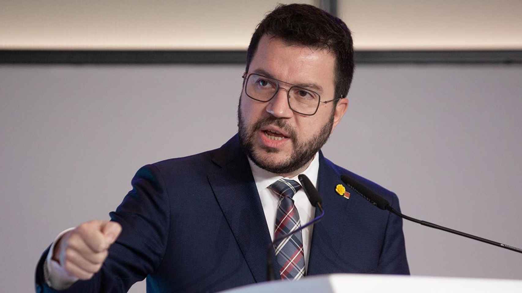 El presidente de la Generalitat, Pere Aragonès / EFE