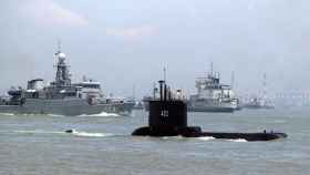 El submarino tripulado desaparecido en Indonesia y buscado por los equipos de rescate / EJÉRCITO INDONESIO