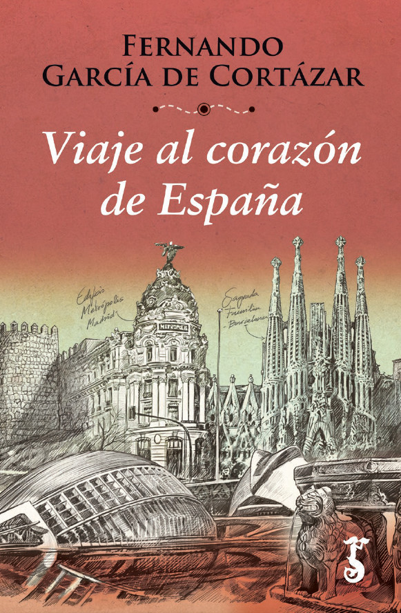 Portada del libro 'Viaje al corazón de España', de Fernando García de Cortázar