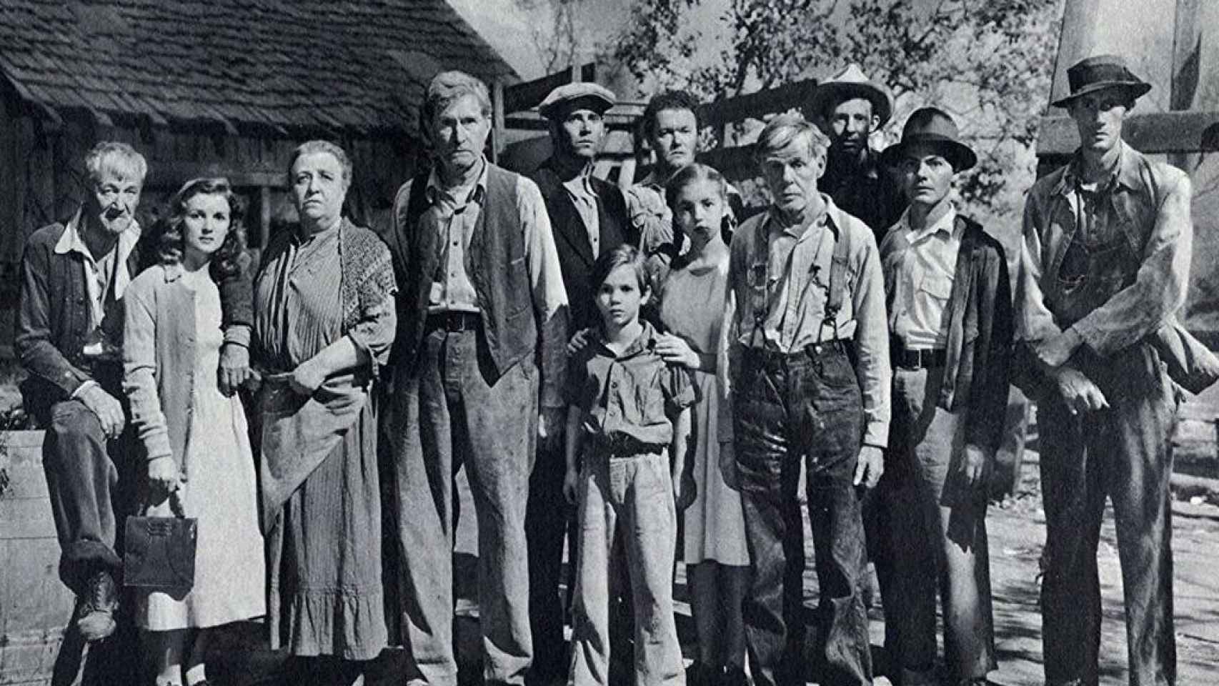 La familia Joad, protagonistas de 'Las uvas de la ira' ( John Ford, 1940). Cuento contra la caridad